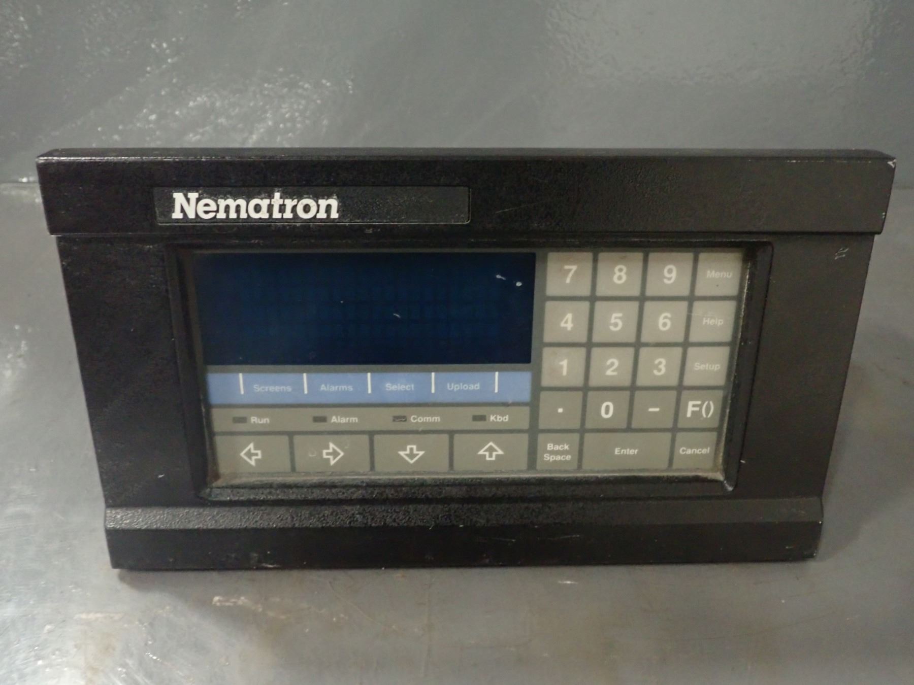 Nematron Operator Interface Panel, M/N: IWS-120