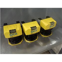 (3) SICK Short Range Laser Scanner, M/N: PLS109-317