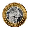 Image 1 : .999 Silver Harrah's Las Vegas, Nevada $10 Casino Limited Edition Gaming Token