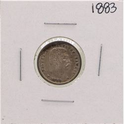 1883 Kingdom of Hawaii Dime Coin