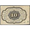 Image 2 : July 17, 1862 Ten Cents First Issue Fractional Currency Note