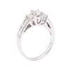 Image 4 : 18KT White Gold 1.00 ctw Diamond Ring
