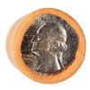 Image 2 : Original Bank Roll of (40) Brilliant Uncirculated 1964 Washington Quarter Coins