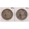 Image 1 : Lot of (2) 1896 $1 Morgan Silver Dollar Coins