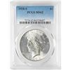 Image 1 : 1928-S $1 Peace Silver Dollar Coin PCGS MS62