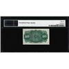 Image 2 : 1863 Ten Cents Fourth Issue Fractional Note Fr.1259 PMG Gem Uncirculated 65EPQ