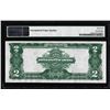 Image 2 : 1899 $2 Mini-Porthole Silver Certificate Note Fr.255 PMG Gem Uncirculated 65EPQ