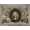 Image 1 : March 3, 1863 Five Cents Second Issue Fractional Currency Note