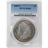 Image 1 : 1889-S $1 Morgan Silver Dollar Coin PCGS MS62