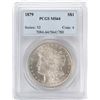 Image 1 : 1879 $1 Morgan Silver Dollar Coin PCGS MS64