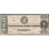 Image 1 : 1864 $2 Confederate States of America Note