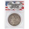 Image 1 : 1880-CC $1 Morgan Silver Dollar Coin ANACS Certified Genuine