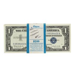Pack of (100) Consecutive 1957B $1 Silver Certificate Notes