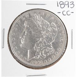 1893-CC $1 Morgan Silver Dollar Coin
