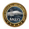 Image 2 : .999 Silver Ballys Las Vegas $10 Casino Limited Edition Gaming Token