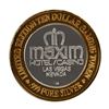 Image 2 : .999 Silver Maxim Hotel & Casino Las Vegas, NV $10 Limited Edition Gaming Token