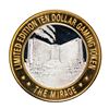 Image 1 : .999 Silver Mirage Las Vegas Nevada $10 Casino Limited Edition Gaming Token