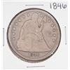 Image 1 : 1846 $1 Seated Liberty Silver Dollar Coin