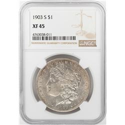 1903-S $1 Morgan Silver Dollar Coin NGC XF45