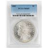 Image 1 : 1882 $1 Morgan Silver Dollar Coin PCGS MS65
