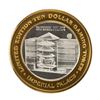 Image 2 : .999 Fine Silver Imperial Palace Las Vegas, Nevada $10 Limited Edition Gaming Token