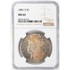 Image 1 : 1881-S $1 Morgan Silver Dollar NGC MS63 Nice Toning