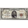 Image 1 : 1929 $5 Security First NB of Los Angeles, CA CH# 2491 National Currency Note