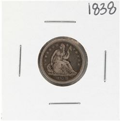 1838 Seated Liberty Dime Coin