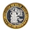 Image 1 : .999 Silver Silver City Las Vegas, Nevada $10 Limited Edition Gaming Token