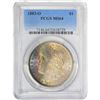 Image 1 : 1883-O $1 Morgan Silver Dollar Coin PCGS MS64 Amazing Toning