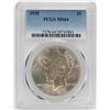Image 1 : 1935 $1 Peace Silver Dollar Coin PCGS MS64