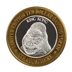 .999 Silver Stratosphere Las Vegas, Nevada $10 Casino Limited Edition Gaming Token