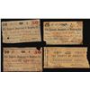 Image 1 : Lot of (4) Augusta Insurance & Banking Co. Obsolete Notes