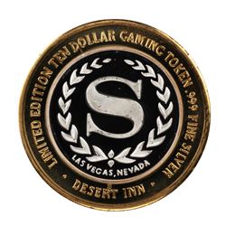 .999 Silver Desert Inn Las Vegas, Nevada $10 Limited Edition Gaming Token