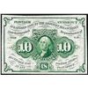 Image 1 : July 17, 1862 Ten Cents First Issue Fractional Note