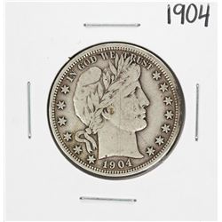 1904 Barber Half Dollar Coin