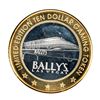 Image 1 : .999 Silver Ballys Las Vegas $10 Casino Limited Edition Gaming Token