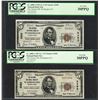 Image 1 : 1929 $5 Ty.1/2 Citizens NB Washington, PA CH# 3383 National Currency Notes PCGS VF30PPQ