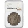 Image 1 : 1903-O $1 Morgan Silver Dollar Coin NGC G6