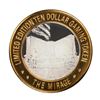 Image 2 : .999 Silver Mirage Las Vegas Nevada $10 Casino Limited Edition Gaming Token