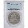 Image 1 : 1860-O $1 Seated Liberty Silver Dollar Coin PCGS XF40