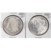 Image 1 : Lot of 1880-S & 1881-S $1 Morgan Silver Dollar Coins