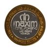 Image 1 : .999 Silver Maxim Hotel & Casino Las Vegas, NV $10 Limited Edition Gaming Token