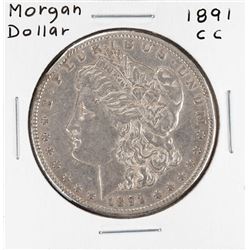 1891-CC $1 Morgan Silver Dollar Coin