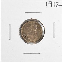 1912 Barber Dime Coin