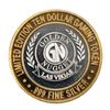 Image 2 : .999 Silver Golden Nugget Las Vegas $10 Limited Edition Casino Gaming Token