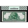 Image 2 : 1902PB $5 Citizens NB of Washington, PA CH# 3383 National Currency Note PCGS VF30PPQ