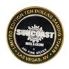 Image 2 : .999 Fine Silver Suncoast Las Vegas, Nevada $10 Limited Edition Gaming Token