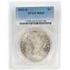Image 1 : 1921-D $1 Morgan Silver Dollar Coin PCGS MS65