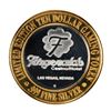 Image 1 : .999 Silver Fitzgerald's Casino & Hotel Las Vegas, NV $10 Limited Edition Gaming Token